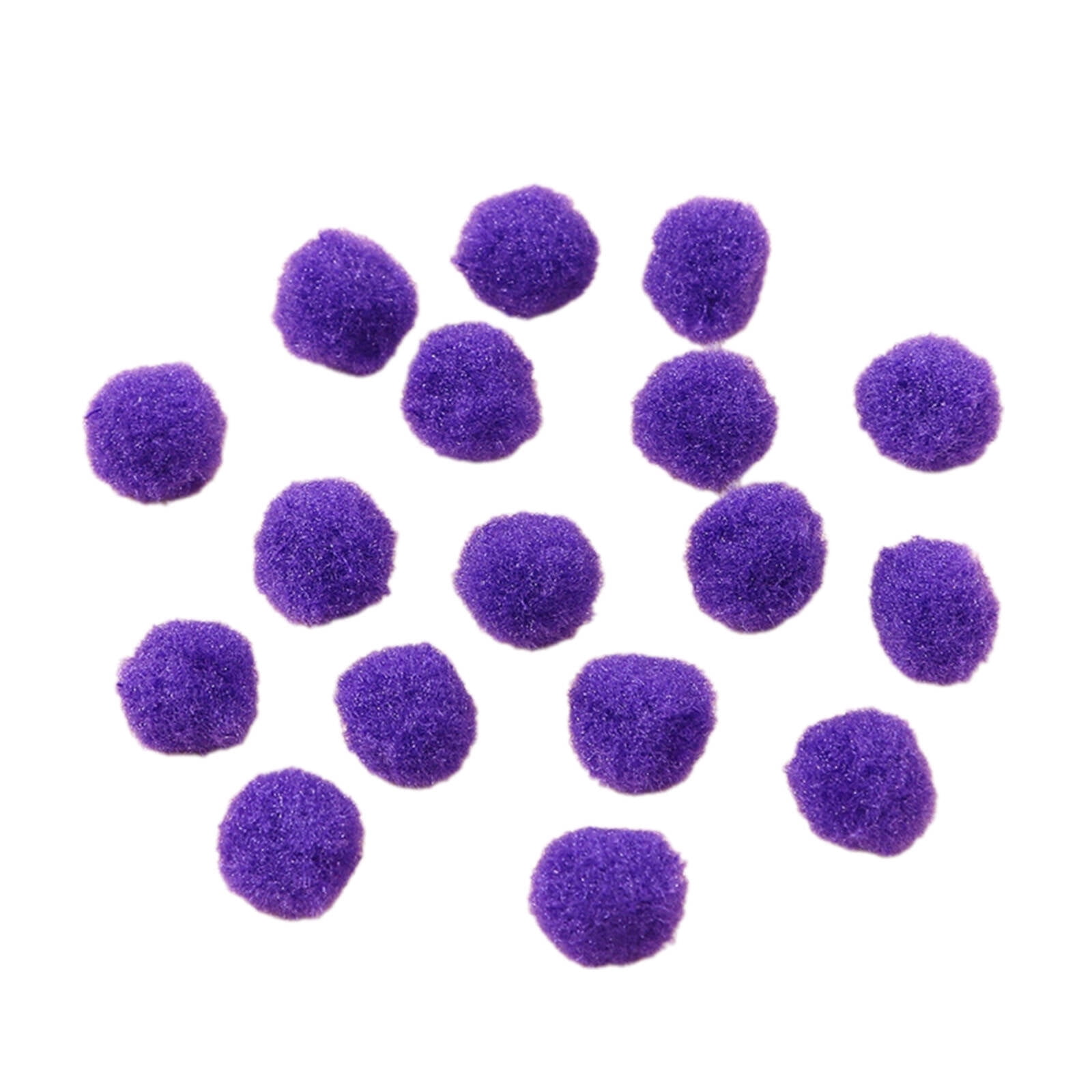 TUWAFE 2026 New 300 Pcs Pom Poms for Crafts Unique Style Pom Poms Diy Accessories Pompoms for Crafts Decorations Art Projects Dark Purple