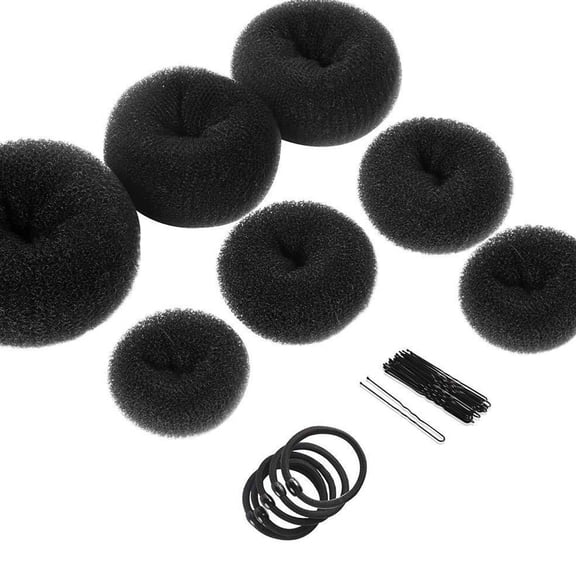 TUWAFE 2026 New 32Pcs Scrunchies Perfect Bun Maker Scrunchies for Women Versatile Hair Accessories Set Satin Scrunchies for Daily Wear Party Workout Travel Makeup Style3