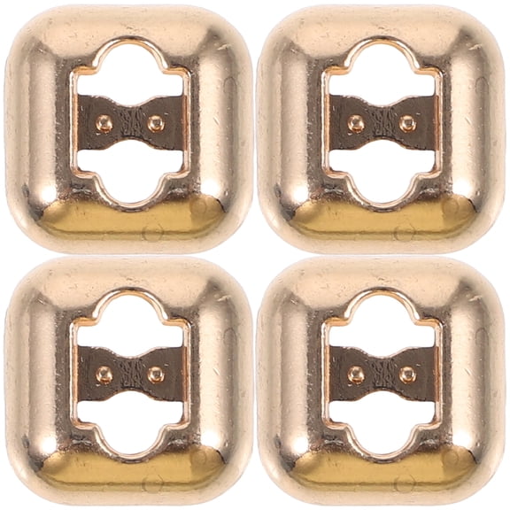 TUWAFE 2026 New 4Pcs Metal Laces Locks No Tie Lace Fixer Shoe Lace Buckles Lace Tip Ends for Shoes, Sneakers, Boots, Sports, Casual Wear