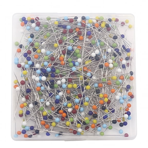 TUWAFE 2026 New 500 Pcs Sewing Pin Straight Head Pin Pearl Locating Pin Pearl Head Pin Diy Pin Diy Dressmaking Pin for Sewing,Quilting,Crafts,Tailoring,Fabric Pinning,Alterations