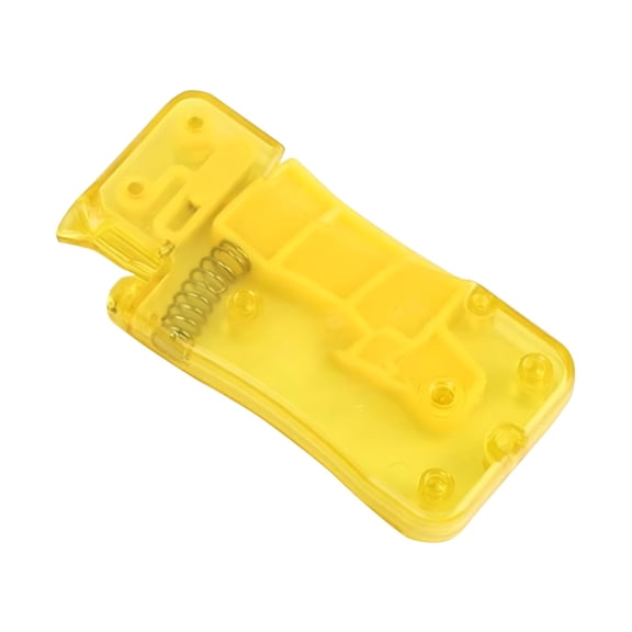 TUWAFE 2026 New Auto Needle Threader,Easy Threader for Machine and Hand Sewing,Durable Plastic Needle Threaders for Embroidery Floss,Ideal Gift for Elderly and Low Vision(Yellow)