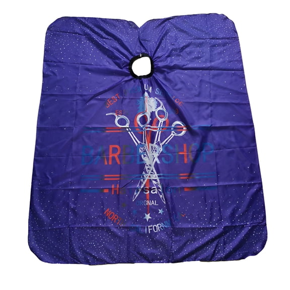 TUWAFE 2026 New Barber Cape Salon Cape Hair Cutting Cover Hair Drape Waterproof Haircut Apron with Buckle for Barber Shop Salon Stylists Home Diy Hairdressing
