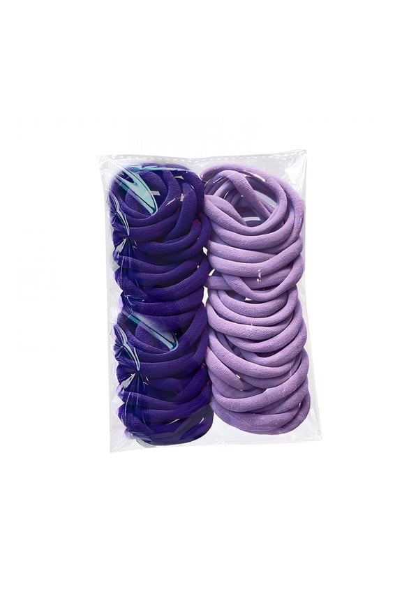 2026 New Candy-Colored Hair Tie Mori Female Tie Head Rope Seamless High Elastic Hair Rope 50 Packs Wide Hair Bands Scrunchies with Bow Girls Hair Band Small Hair Elastics No Damage