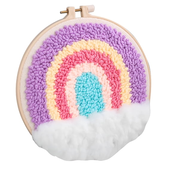 TUWAFE 2026 New Crochet Animal Kit Diy Knitting Home Poke Crewel Embroidery Material Lovely Design Decorative Handmade Gift