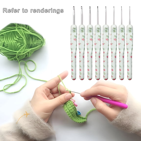 TUWAFE 2026 New Crochet Hooks Set,6Pcs Non-Slip Soft Handles Yarn Knitting,For Patterns/Yarns Weaving 2.5Mm~6Mm,Gift for Women/Mom