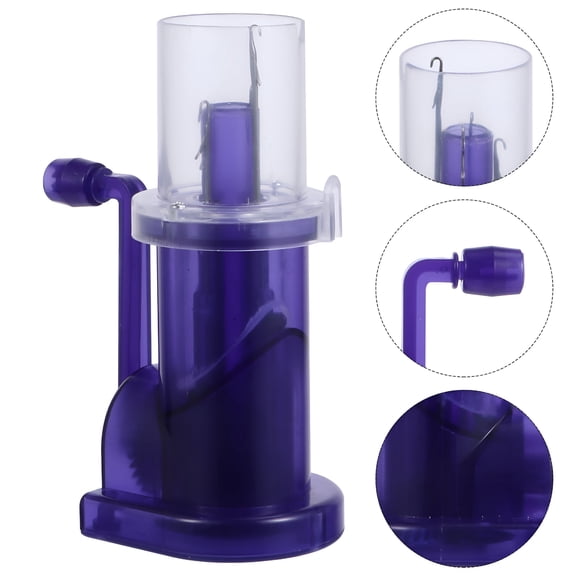 TUWAFE 2026 New Diy Machine Hand-Operated Knitting Machine with Clip Spool Knitter Machine,Plastic(5.31"X3.54"X1.38")For Knitting,Diy Crafts,Yarn Projects,Handmade Accessories