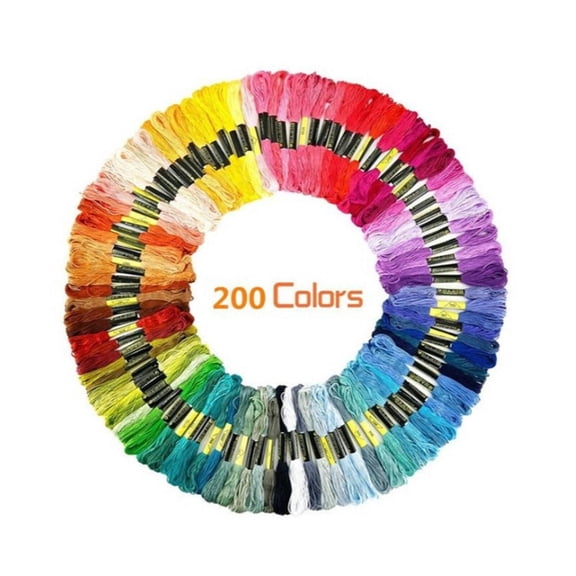 TUWAFE 2026 New Embroidery Kit,Square Grid Cross Stitch Kits for Beginners,Good Toughness Stamped Cross Stitch Kits,4 Strands,15.75 in 21.65 In