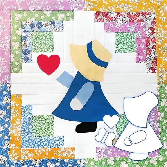CCOCC 12x12" Crazy Quilting Ruler Template Set for Traditional Quilt Blocks