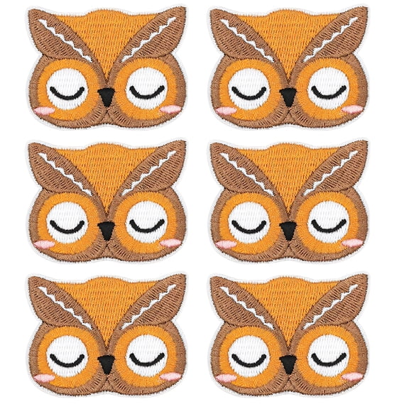TUWAFE 2026 New Iron on Patches,Cute Cartoon Animal Embroidered Patches for Clothes,Worldwide Popular Iron on Patches for Clothes,Stylish Embroidered Patches for Jeans,Fox