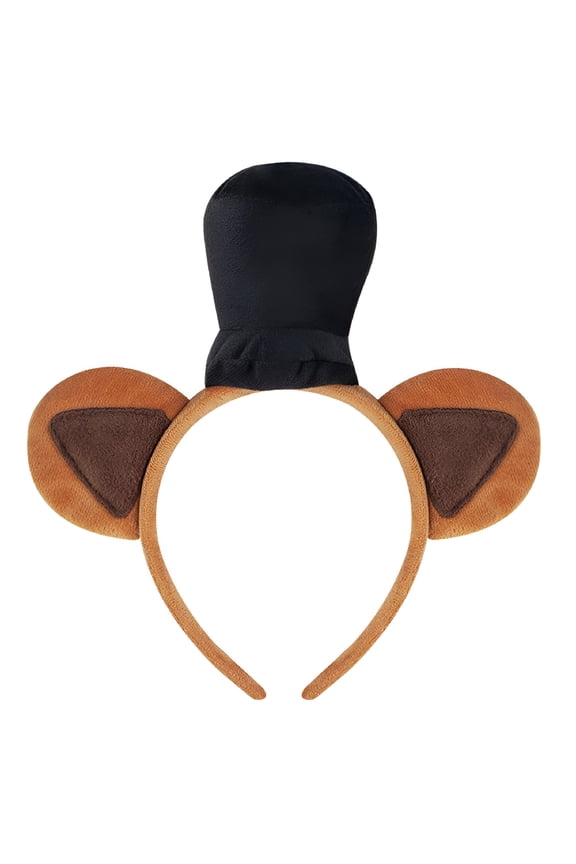 2026 New Lovely Plush Bear Ear Headband for Women Girl Birthday Party Gathering Headpiece School Event Accessory Stage Hairhoop for Parties,Birthday,School Events,Stage,Casual