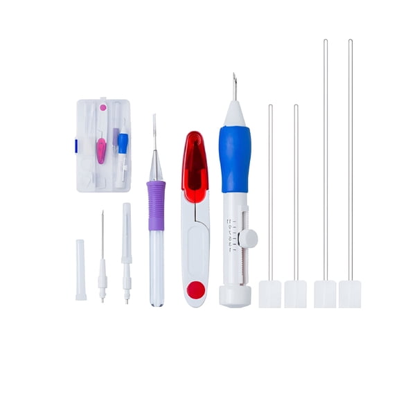 TUWAFE 2026 New Needle Punch Kit Embroidery Tool Set Hand Craft Knitting for Embroidery,Needlework,Yarn Crafts,Diy Projects,Handmade Decorations