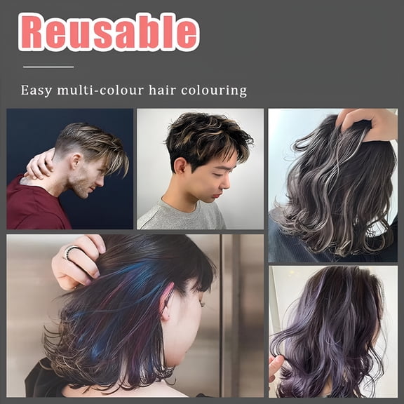TUWAFE 2026 New Punched Hole Highlight Cap and Hook Kit,Reusable Silicone Hair Highlighting Cap with Holes for Highlights Diy Dyeing Highlight Cap Hook Fit for Long Hair Short Hair (Blue)
