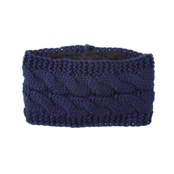 TUWAFE 2026 New Scrunchies Soft and Comfortable Hair Accessories for Women Fashionable Knitted Texture Hair Scrunchies for Women'S Hair Navy Blue for Daily Wear Casual Outings Work School