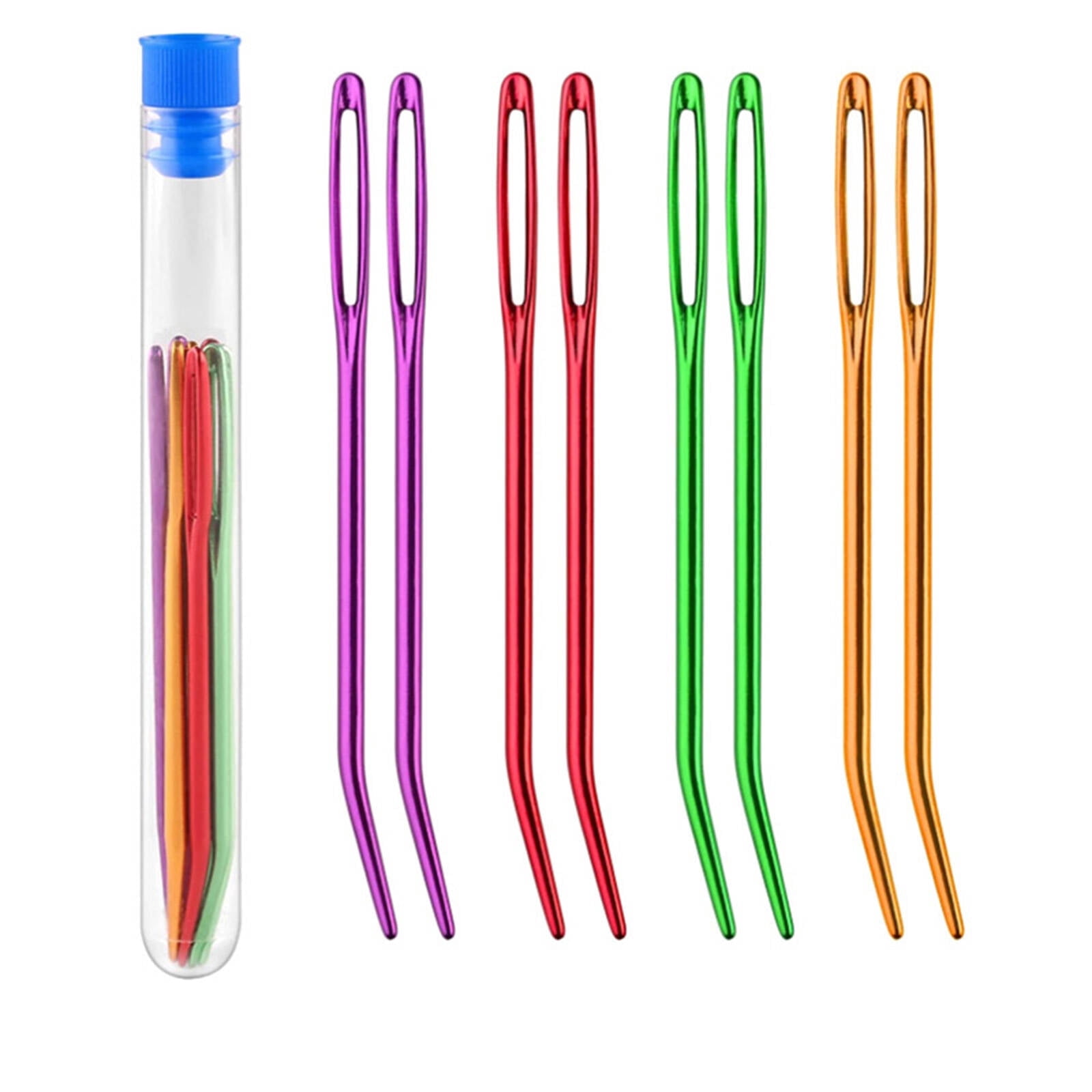 TUWAFE 2026 New Tapestry Needle Various Versions Sewing Pins Quick Threading Straight Pins for Sewing Embroidery Crafts Style7