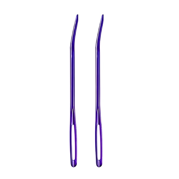 TUWAFE 2026 New Tapestry Needle for Crochet,Darning Yarn Needle Curved Tip for Hand Sewing,For Crochet,Knitting,Repair,Craft