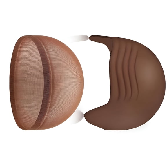 TUWAFE Bald Caps for Costume Accessory Makeup Bald Wig Caps Bald Cap for Wig