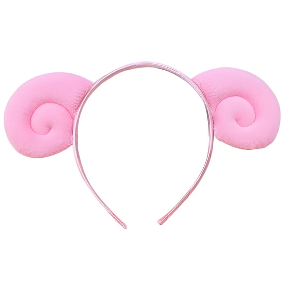 TUWAFE Bee Pompom Antenna Headband Plush Hairbands Cartoon Party Hair Decors
