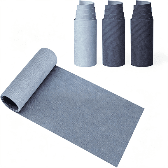 TUWAFE Blue Jeans Denim Patches 4 Rolls, Inside and Outside Iron on Patches, Jean PatchesBlue Denim Iron on Patches, for Jeans Clothing Hole Repairing and Decoration