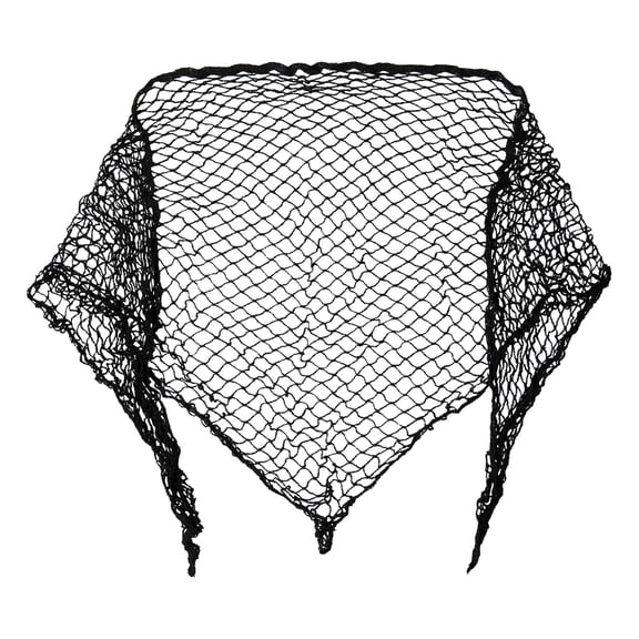 TUWAFE Extra Large Cotton Triangle Hair Net for Salons,Home Styling,Curl Setting,Securing Hair in Place,And Protecting Hair While Drying Or Sleeping Hair Net