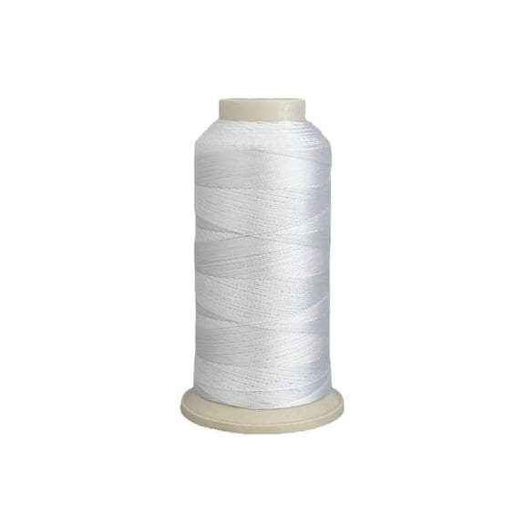 TUWAFE Heavy Duty Thread 1190 Yards 210D/3 All Purpose High Strength Polyester Sewing Thread for Weaves, Upholstery, Jeans and Weaving Hair, Drapery, Beading, Purses, Leather