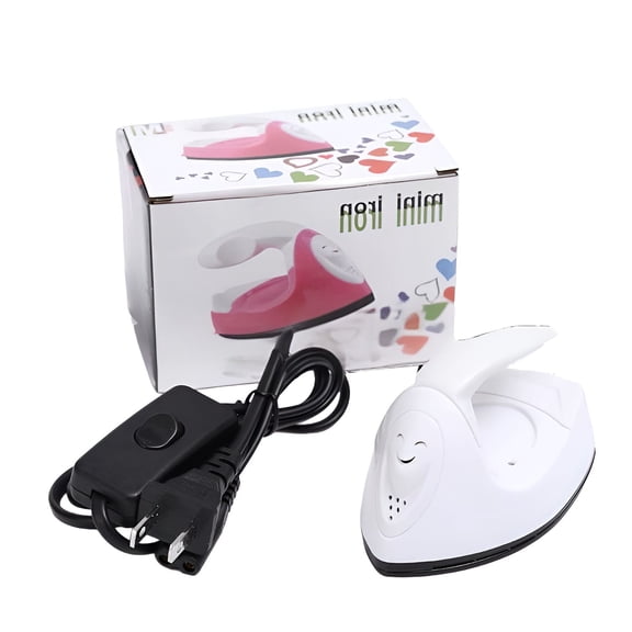 TUWAFE Mini Travel Iron with Powerful Steam, Compact Clothes Ironer Fast Heating, Ergonomic Handle