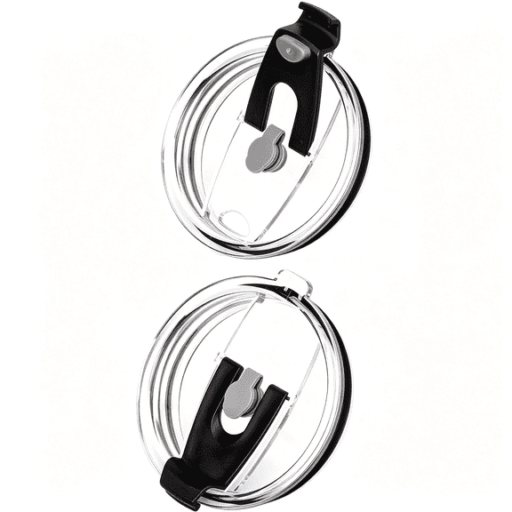 TUWAFE Only Compatible with Coffee Lid,2Pack Replacement Lids for 12Oz/16Oz/20Oz Tumbler Lid Replacement
