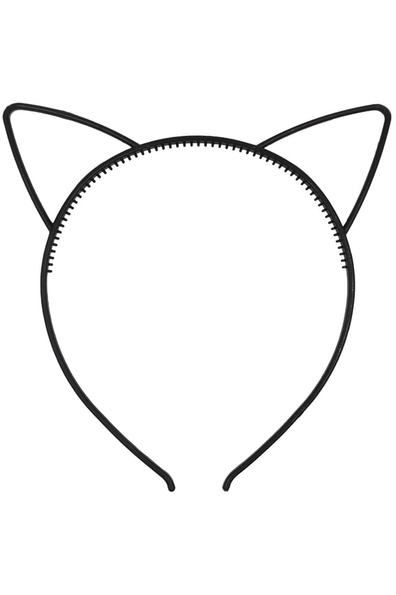 Simple Comfortable Plastic Cat Ears Headband