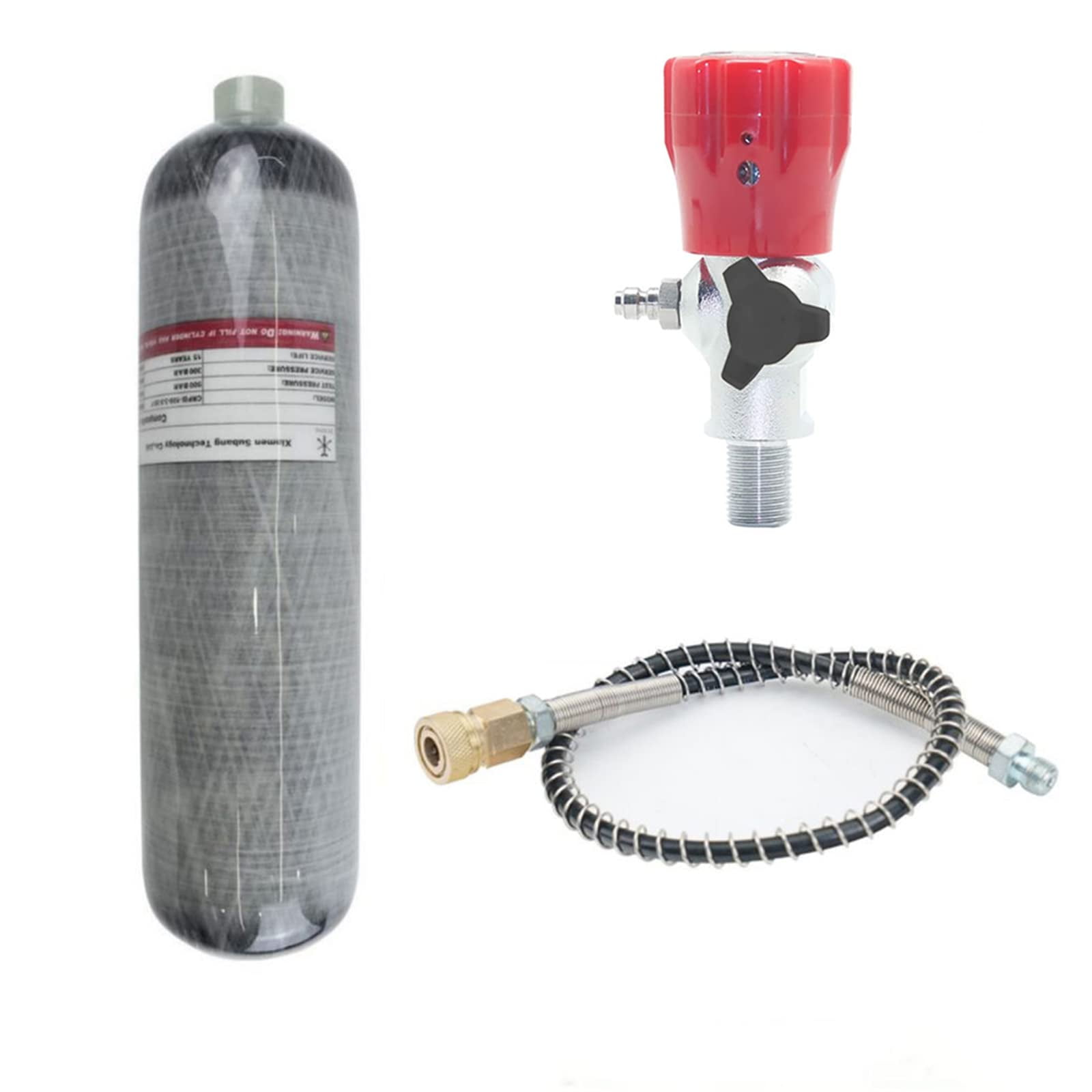 TUXING 4500Psi Pcp Air Compressor,High Pressure PCP Paintball Fill Station Stainless