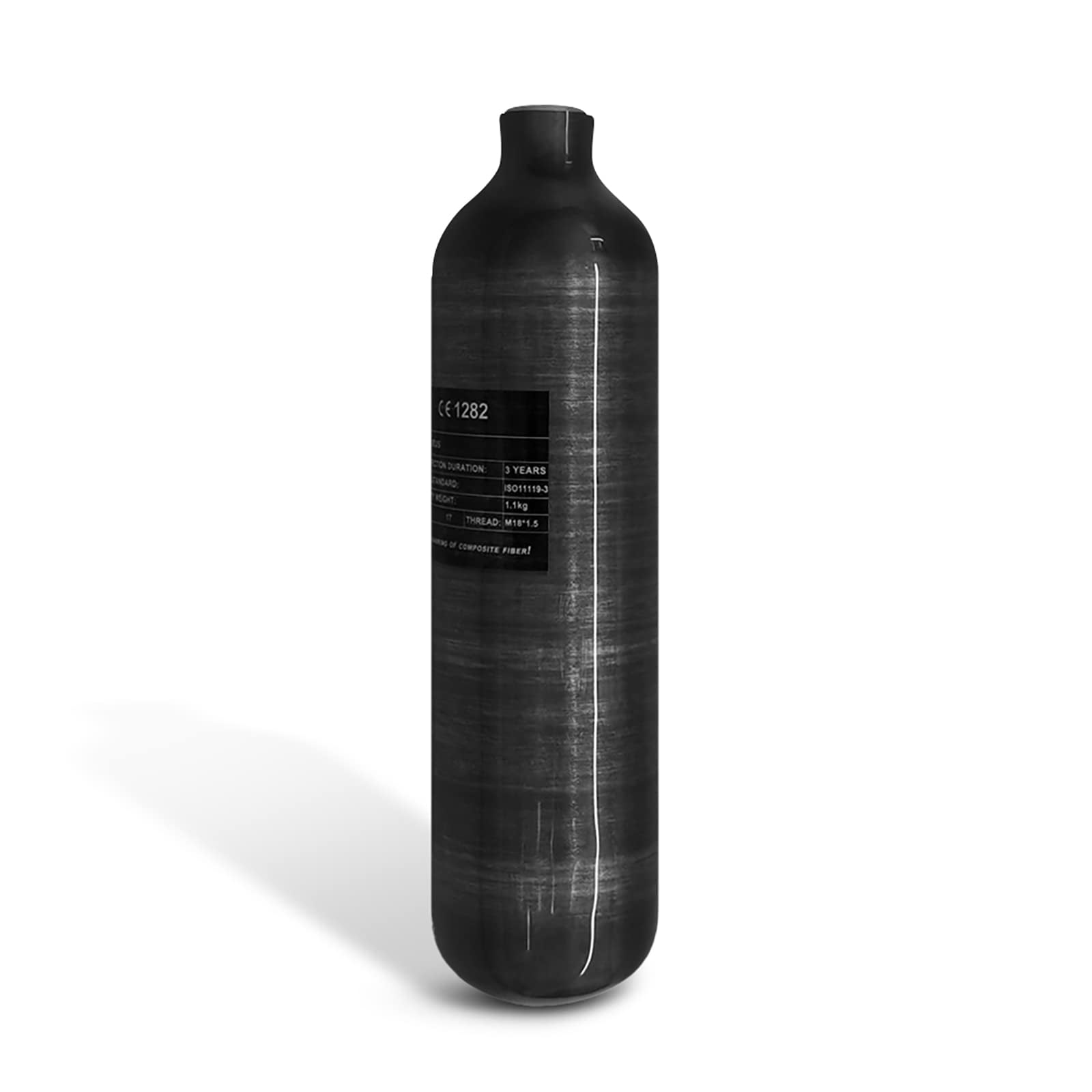 Tuxing 4500psi Carbon Fiber Air Tank 1.1l 67cu In 1100cc Pcp Hpa Bottle 