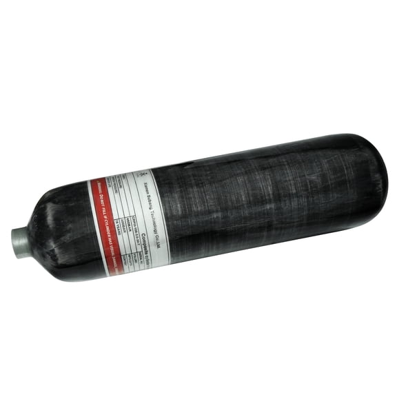 TUXING Compressed Air HPA Tank Carbon Fiber High Pressure 4500Psi 3L 183 Cu In 1 Pack