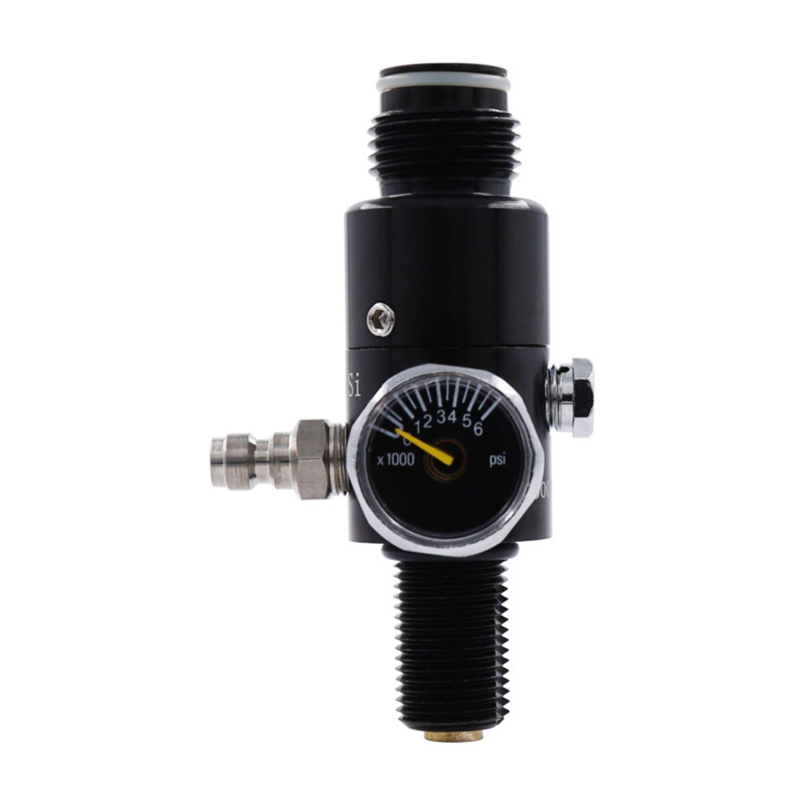 Régulateur Paintball TUXING - 4500PSI Entrée, 2200PSI Sortie, Filetage M18x1.5, Aluminium !