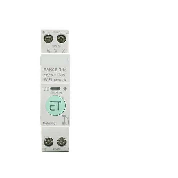 TUYA MCB Smart Circuit Breaker Over Current Under Voltage Protection Power Metering 1-63A Wireless Remote Control Switch ,User-Friendly