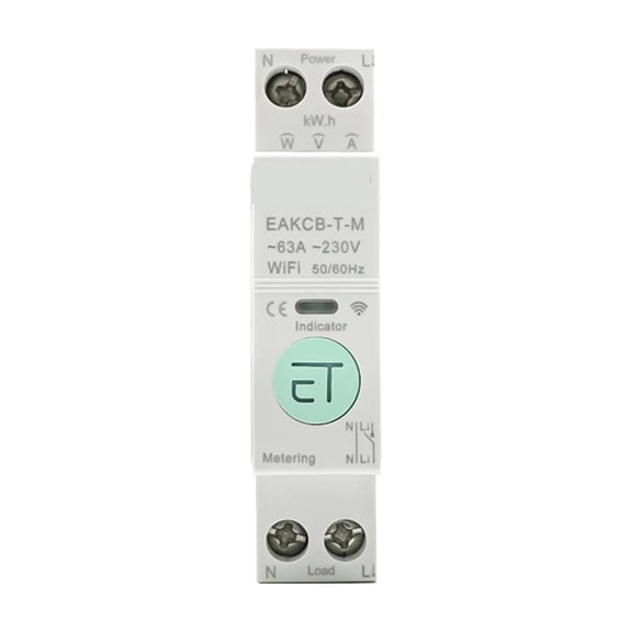 TUYA MCB Smart Circuit Breaker Over Current Under Voltage Protection Power Metering 1-63A Wireless Remote Control Switch ,User-Friendly
