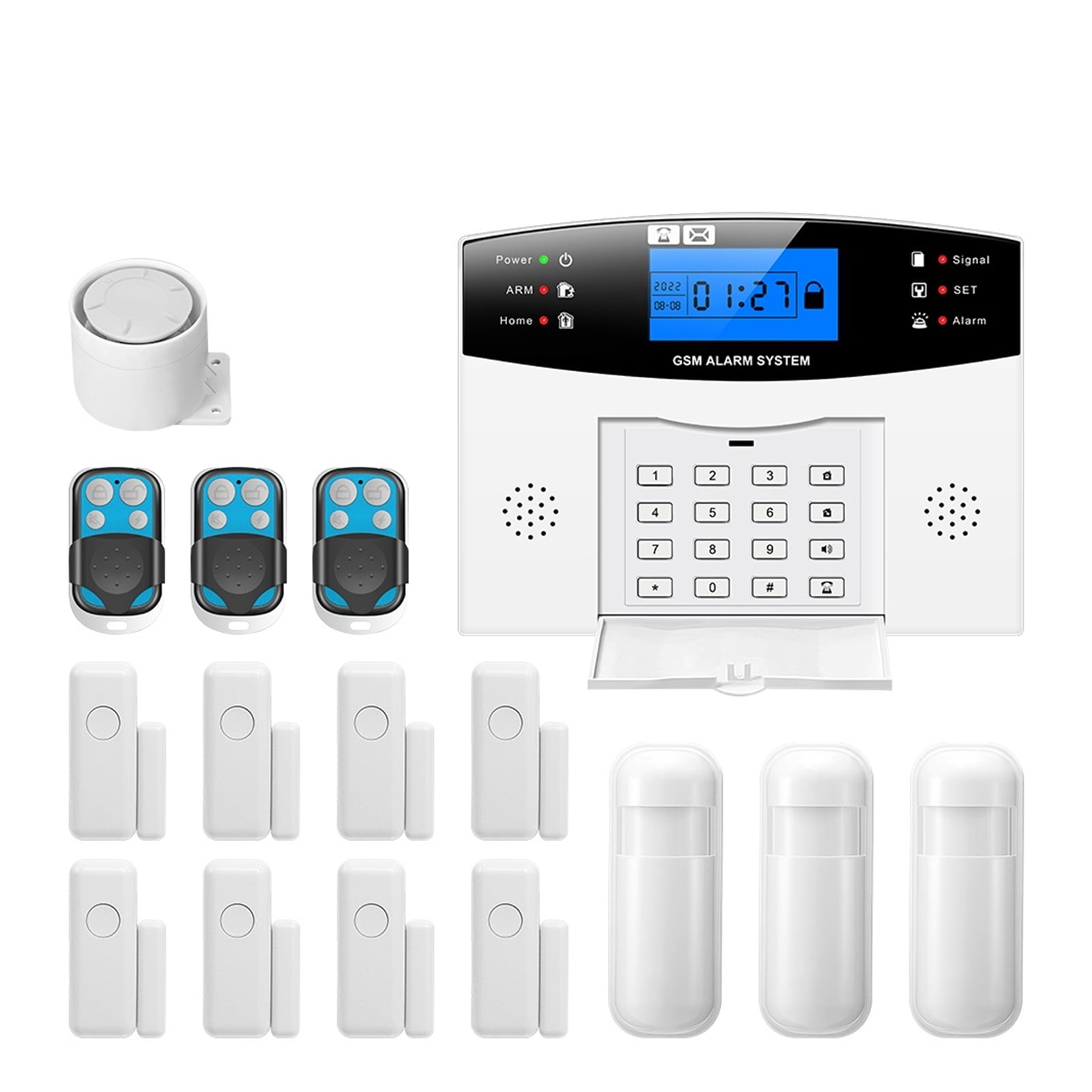TUYA Smart Home GSM Security Alarms For Home Wireless Home Alarm For