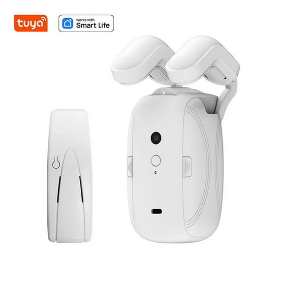 TUYA Smart WiFi Curtains Robot Roman Rod Track Automatic Curtain Opener Remote Control Curtain Motor Smart Life