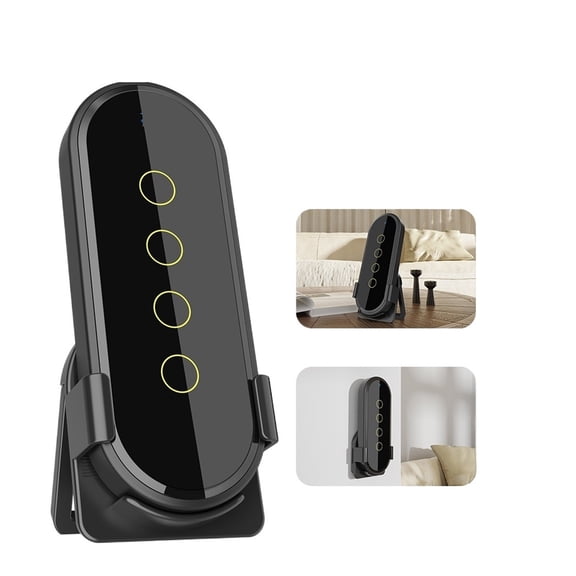 TUYA ZigBee Smart Scene Switch Touch Remote Control Group Control 2.5D Tempered Glass Three Type Of Operation Battery Power ,Trusted and Reliable