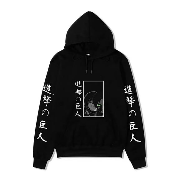 TUYKMDXAZE Anime Attack on Titan Printed Sweatshirt Unisex Hoodie Sweater Cosplay Men Women Long Sleeve Pullover