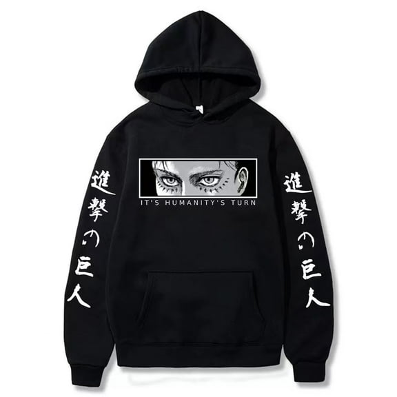 TUYKMDXAZE Anime Attack on Titan Printed Sweatshirt Unisex Hoodie Sweater Cosplay Men Women Long Sleeve Pullover