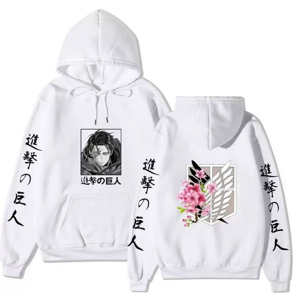 TUYKMDXAZE Attack on Titan Hoodie Boys and Girls Sweater Clothes Shingeki Kyojin Pullovers Hoodie Jacket