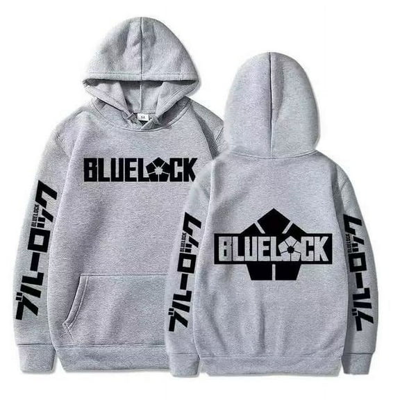 TUYKMDXAZE Blue Lock Merch Hoodie Casual Pullover Unisex Hooded Tops Fashion Casual Long Sleeve Cool Sweatshirt