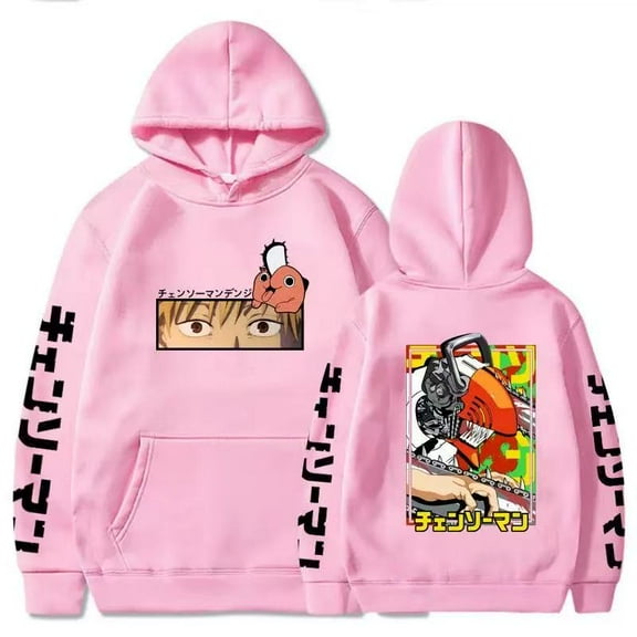 TUYKMDXAZE Chainsaw Man Casual hoodie Anime Printing Long Sleeve Unisex Oversized hoodies