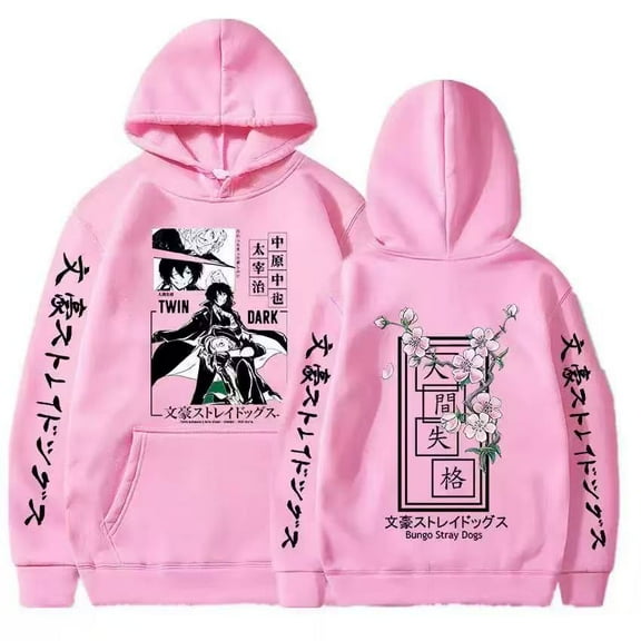 TUYKMDXAZE Dazai Osamu sweatshirt Japanese loose student casual hoodie