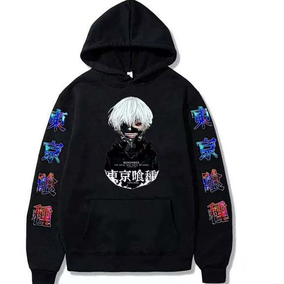 TUYKMDXAZE Ghoul anime comfortable hoodie cosplay pullover fashion sweatshirt