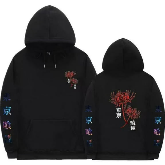 TUYKMDXAZE Ghoul anime comfortable hoodie cosplay pullover fashion sweatshirt