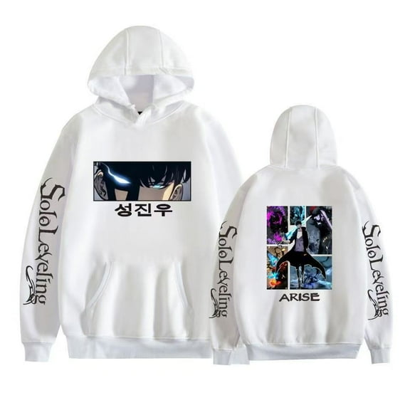 TUYKMDXAZE Solo Leveling Anime Casual Sports Hoodie, Unisex XS-3XL