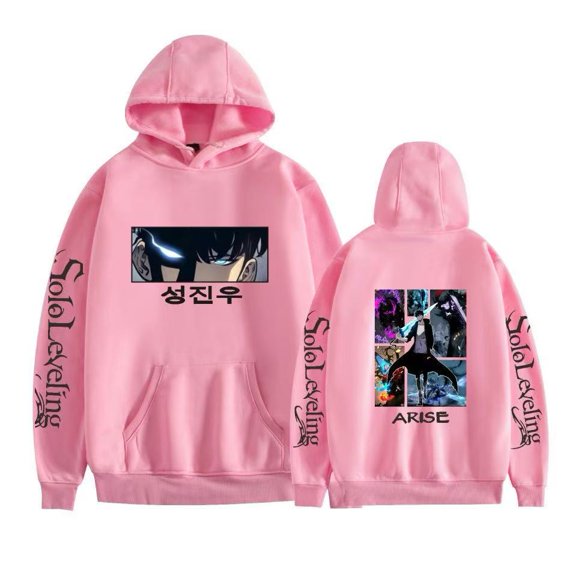 TUYKMDXAZE Solo Leveling Anime Casual Sports Hoodie, Unisex XS-3XL