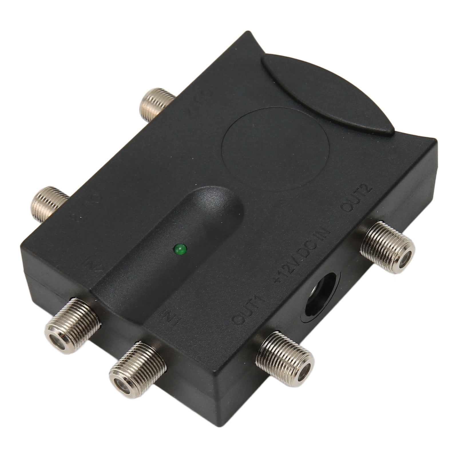 TV Amplifier 2 in 4 Out Lossless Bidirectional High Gain TV Signal Amplifier for Antenna Cable TV