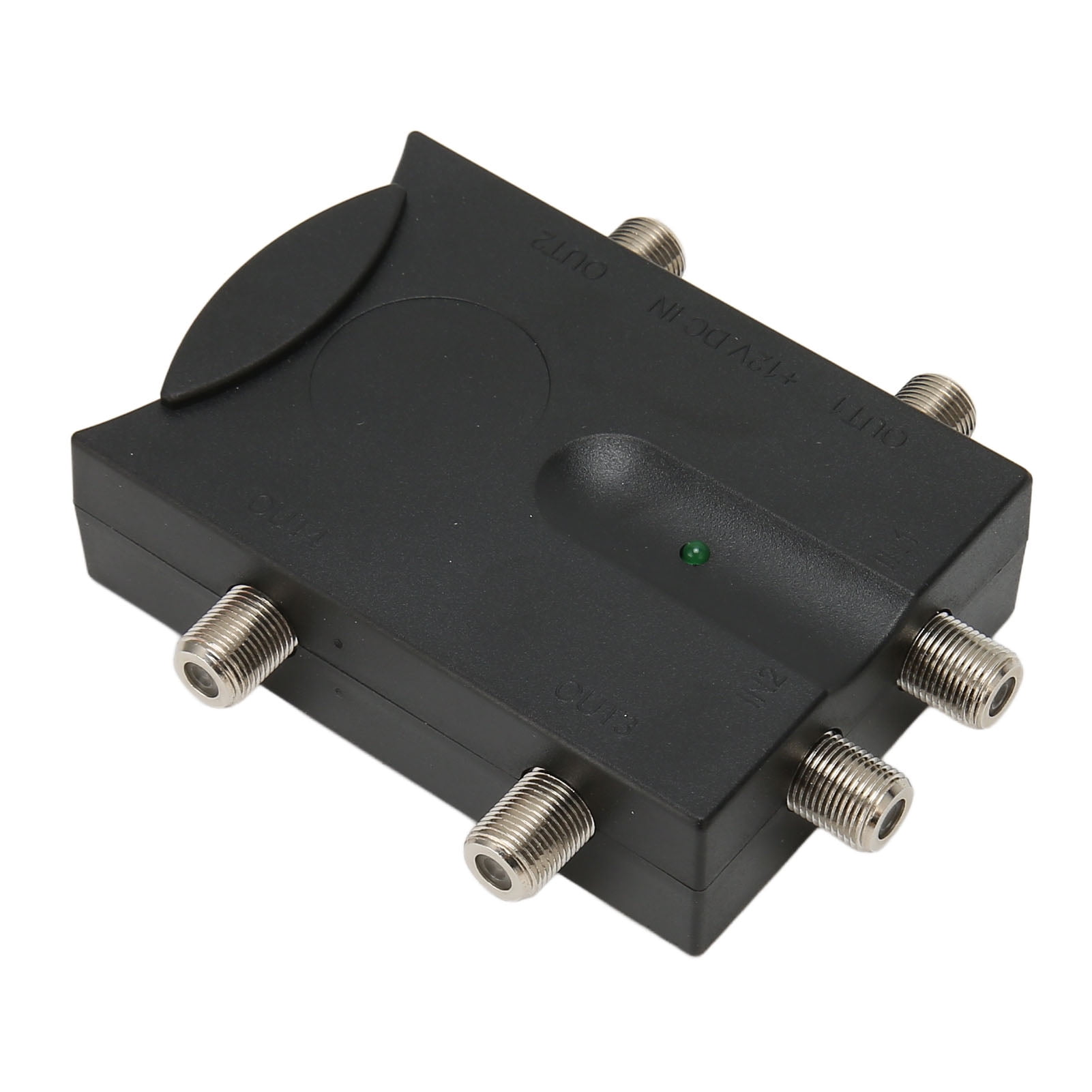 TV Amplifier 2 in 4 Out Lossless Bidirectional High Gain TV Signal Amplifier for Antenna Cable TV