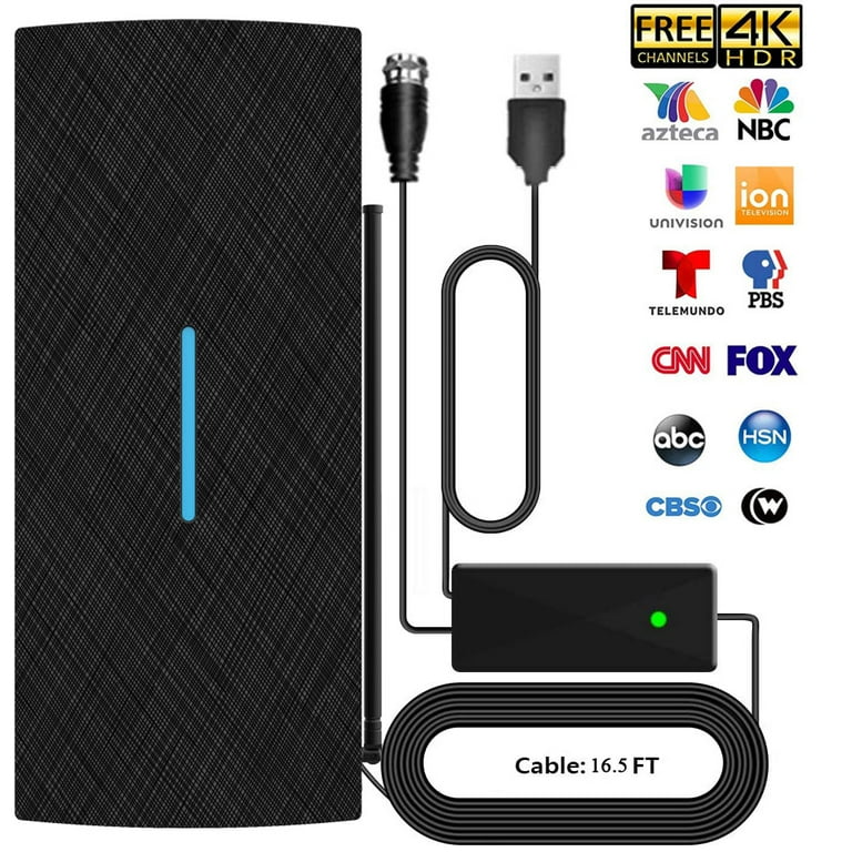 2024 HDTV Antenna 4K 1080P, 150 Miles Range with Amplifier and