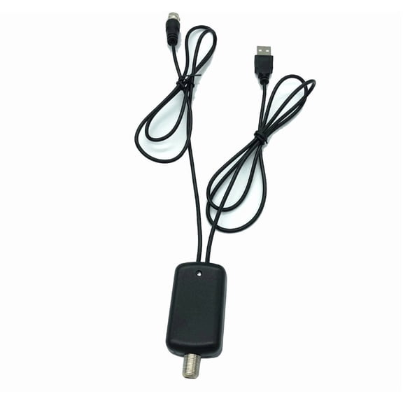 TV Antenna Signal Amplifier, Low Noise Design, Simple PlugIn Setup, Boosts Weak Reception for Clearer Channels.